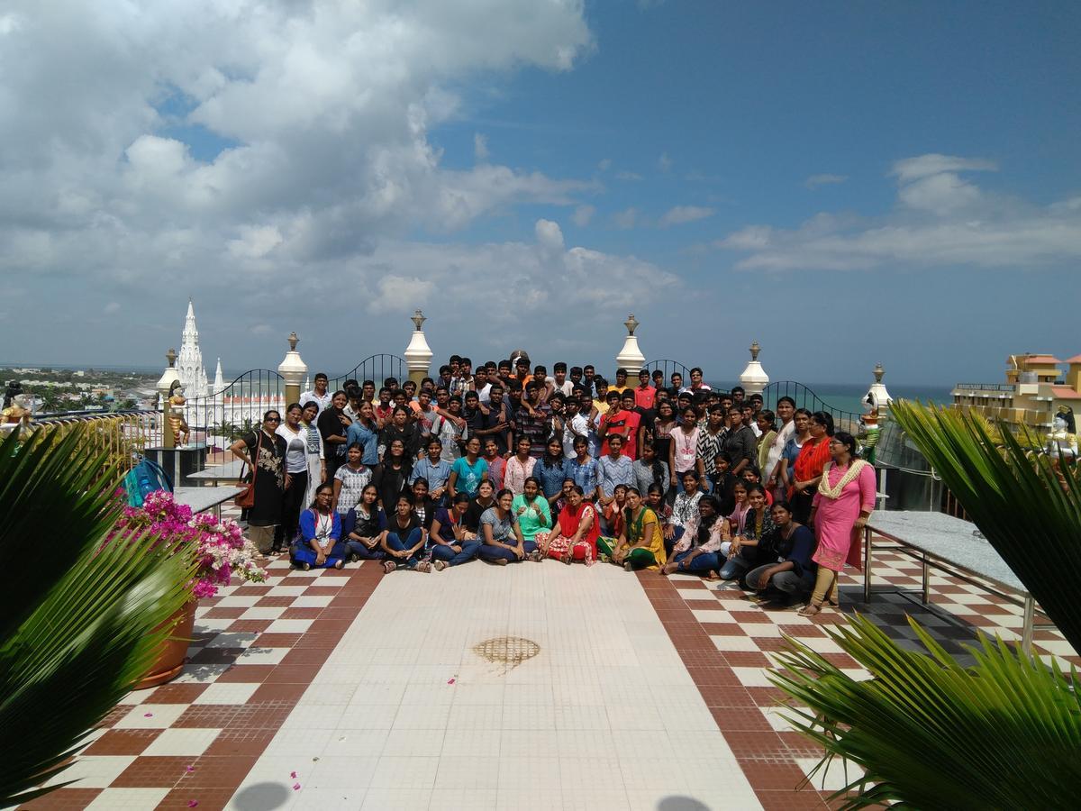 Hotel Chithra Kanyakumari Exteriör bild